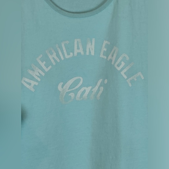 American Eagle Cali Graphic Muscle T- Sz Medium - Picture 4 of 5